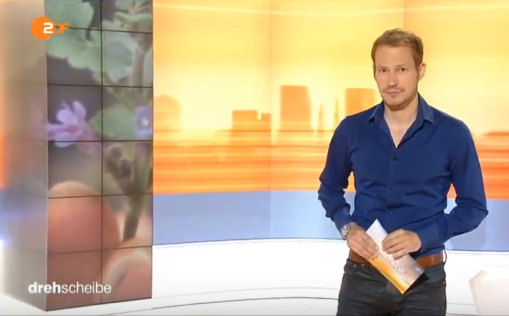 Fernsehbericht der ZDF Drehscheibe